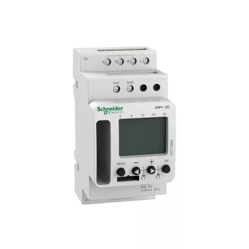 Schneider CCT15553 ACTI9 IHP+ 2C SMARTw (24/7) programozható időkapcsoló
