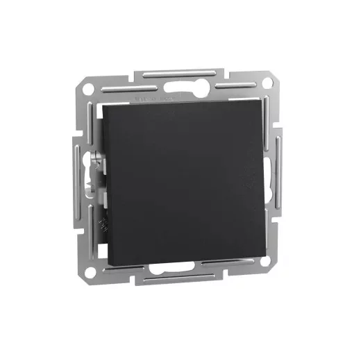 Schneider Electric Asfora EPH0100171 egypólusú kapcsoló (101), antracit burkolattal. keret nélkül, süllyesztett 10A 250V ( EPH0100171 ).