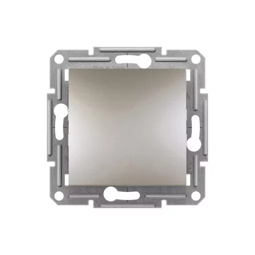 Schneider Electric Asfora EPH0200169 kétpólusú kapcsoló (102), bronz burkolattal. keret nélkül, süllyesztett 10A 250V ( EPH0200169 ).