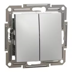   Schneider Electric Asfora EPH0300161 csillárkapcsoló (105), aluminium burkolattal. keret nélkül, süllyesztett 10A 250V ( EPH0300161 ).