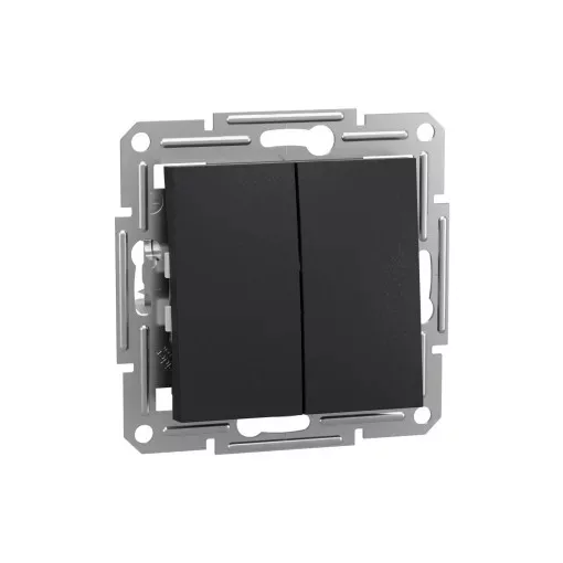 Schneider Electric Asfora EPH0300171 csillárkapcsoló (105), antracit burkolattal. keret nélkül, süllyesztett 10A 250V ( EPH0300171 ).