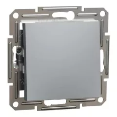   Schneider Electric Asfora EPH0400162 váltókapcsoló (106), acél burkolattal. keret nélkül, süllyesztett, szimbólummal 10A 250V ( EPH0400162 ).