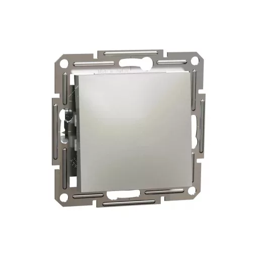 Schneider Electric Asfora EPH0400169 váltókapcsoló (106), bronz burkolattal. keret nélkül, süllyesztett, szimbólummal 10A 250V ( EPH0400169 ).