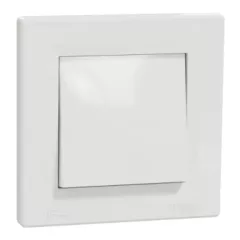   Schneider Electric Asfora EPH0400421 vízmentes váltókapcsoló (106), fehér burkolattal, kerettel, süllyesztett, vízmentes (IP44) 10A 250V ( EPH0400421 ).