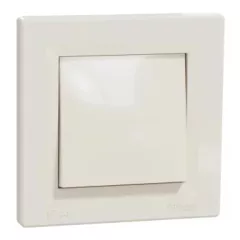   Schneider Electric Asfora EPH0400423 vízmentes váltókapcsoló (106), bézs burkolattal, kerettel, süllyesztett, vízmentes (IP44) 10A 250V ( EPH0400423 ).