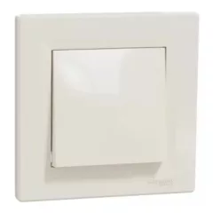   Schneider Electric Asfora EPH0500123 keresztkapcsoló (107), bézs burkolattal, kerettel, süllyesztett 10A 250V ( EPH0500123 ).