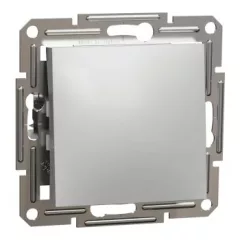   Schneider Electric Asfora EPH0700161 egypólusú nyomó (N101), aluminium burkolattal. keret nélkül, süllyesztett 10A 250V ( EPH0700161 ).