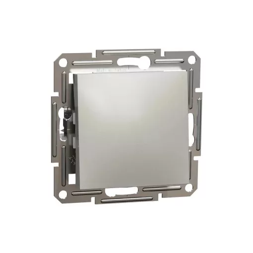 Schneider Electric Asfora EPH0700169 egypólusú nyomó (N101), bronz burkolattal. keret nélkül, süllyesztett 10A 250V ( EPH0700169 ).