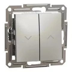   Schneider Electric Asfora EPH1300169 Redőnynyomó, bronz burkolattal. keret nélkül, süllyesztett 10A 250V ( EPH1300169 ).