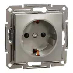   Schneider Electric Asfora EPH2900169 földelt csatlakozóaljzat (dugalj), 2P+F, bronz burkolattal. keret nélkül, süllyesztett, 16A 250V ( EPH2900169 ).
