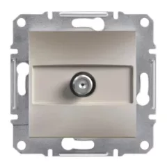   Schneider Electric Asfora EPH3700169 végzáró SAT csatlakozóaljzat 1 dB, bronz burkolattal. keret nélkül, süllyesztett ( EPH3700169 ).