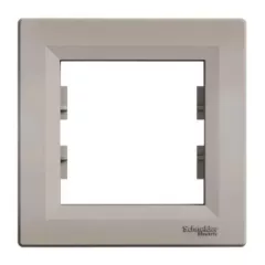  Schneider Electric Asfora EPH5800169 Egyes keret, bronz ( EPH5800169 ).