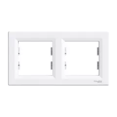   Schneider Electric Asfora EPH5800221 Kettes keret, vízszintes, fehér ( EPH5800221 ).