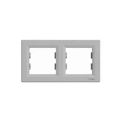 Schneider Electric Asfora EPH5800261 Kettes keret, vízszintes, alumínium ( EPH5800261 ).