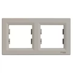   Schneider Electric Asfora EPH5800269 Kettes keret, vízszintes, bronz ( EPH5800269 ).