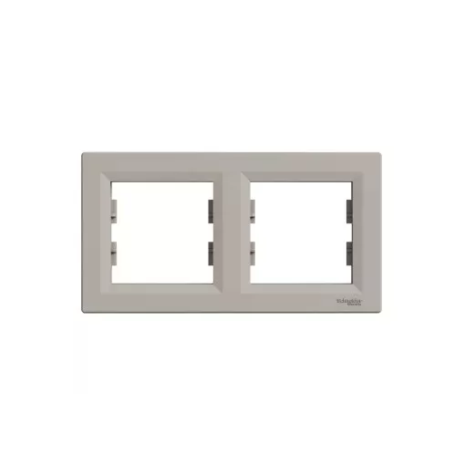 Schneider Electric Asfora EPH5800269 Kettes keret, vízszintes, bronz ( EPH5800269 ).