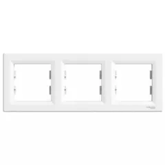   Schneider Electric Asfora EPH5800321 Hármas keret, vízszintes, fehér ( EPH5800321 ).