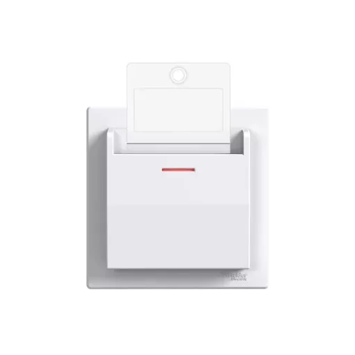 Schneider Electric Asfora EPH6200121 hotelkártya kapcsoló, fehér burkolattal, kerettel, süllyesztett 10A 250V ( EPH6200121 ).