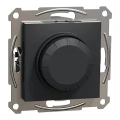   Schneider Electric Asfora EPH6800171 forgatógombos fényerőszabályzó (dimmer) LED-hez, 3-370W rezisztív és kapacitív, 0-200W LED, antracit burkolattal, keret nélkül, süllyesztett 230V ( EPH6800171 )