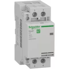   Schneider Electric EASY9 PRO EZ9C32240 moduláris kontaktor 40A, 2 záró érintkező (NO), vezérlő feszültség 230V AC 50 Hz