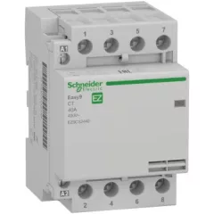   Schneider Electric EASY9 PRO EZ9C32440 moduláris kontaktor 40A, 4 záró érintkező (NO), vezérlő feszültség 230V AC 50 Hz