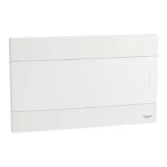   Schneider Electric Easy9 EU EZ9EUB118 műanyag kiselosztó 18 modul, 1 sor, PE+N sínnel,  teli ajtóval, IP40 (zárt ajtóval), süllyesztett - méret 245x400x99 mm ( EZ9EUB118 )
