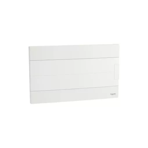 Schneider Electric Easy9 EU EZ9EUB118 műanyag kiselosztó 18 modul, 1 sor, PE+N sínnel,  teli ajtóval, IP40 (zárt ajtóval), süllyesztett - méret 245x400x99 mm ( EZ9EUB118 )