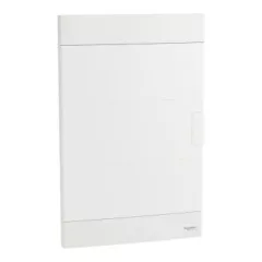   Schneider Electric Easy9 EU EZ9EUB312 műanyag kiselosztó 36 modul, 3 sor, PE+N sínnel,  teli ajtóval, IP40 (zárt ajtóval), süllyesztett - méret 470x300x99 mm