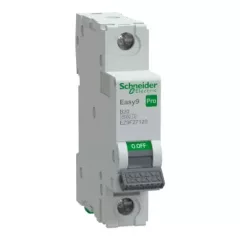   Schneider Electric EASY9 PRO EZ9F27120 Kismegszakító 1P, 20A, B karakterisztika, 6 kA (R9F04120 kiváltója)