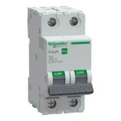   Schneider Electric EASY9 PRO EZ9F27240 Kismegszakító 2P, 40A, B karakterisztika, 6 kA