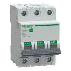   Schneider Electric EASY9 PRO EZ9F27340 Kismegszakító 3P, 40A, B karakterisztika, 6 kA