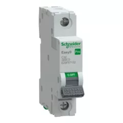   Schneider Electric EASY9 PRO EZ9F57132 Kismegszakító 1P, 32A, C karakterisztika, 6 kA (R9F14132 kiváltója)