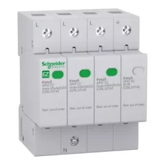   Schneider Electric EASY9 PRO EZ9L33745 túlfeszültség levezető 3P+N , C (T2) fokozatú, 230/400V AC - 20 kA