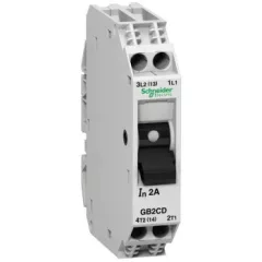   Schneider Electric GB2CD05 Hő-mágnes megszakító 0,5A 1P+N