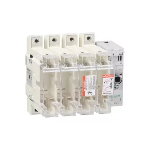 Schneider Electric GS2N4 Biztosítóbetétes megszakító szakaszoló