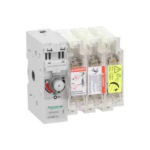 Schneider Electric GS2QQG3 Biztosítóbetétes megszakító szakaszoló