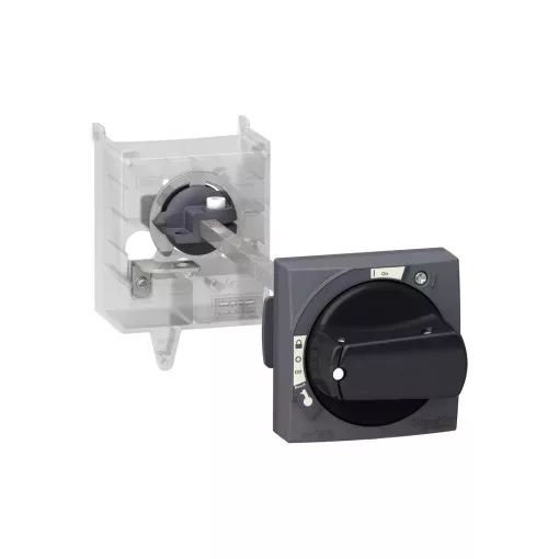 Schneider Electric GV3APK01 Forgatókar csomag IP54 fekete GV3-hoz