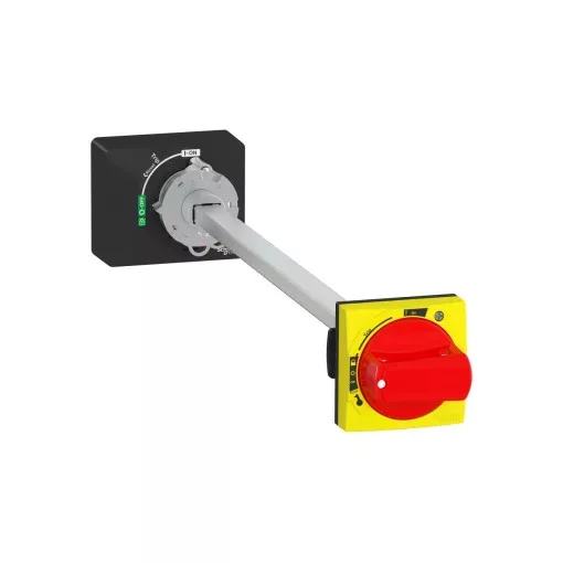 Schneider Electric GV4APN04 Hosszabbított rotációs hajtás IP65 piros/sárga GV4
