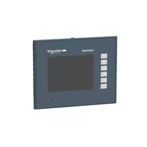 Schneider Electric HMIGTO1300 Harmony GTO általános HMI panel, 3,5", 320x240 QVGA, 6 funkciógombbal, 64MB Flash EPROM