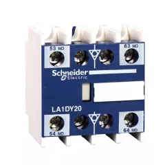  Schneider Electric LA1DZ31 Por és nedvességálló segédérintkező blokk, homloklapi, 3Z+1NY, csav. Csatlakozás