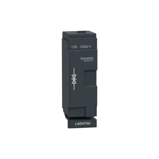 Schneider Electric LAD4T3U D40A-D65A kétirányú csúcskorlátozó dióda 126V to 250V AC/DC