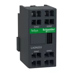   Schneider Electric LADN203 Segédérintkező blokk, homloklapi, 2Z, rugós csatlakozás