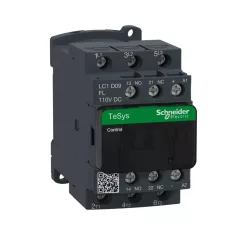   Schneider Electric LC1D09FL Mágneskapcsoló, 9A, 110V kisfogyasztású