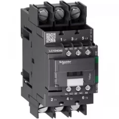   Schneider Electric LC1D40A6EHE TeSys D mágneskapcsoló 3P 40A AC3 NO+NC 48-130V ACDC LUGS