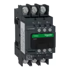   Schneider Electric LC1D40A6P7 3pólusú mágneskapcsoló sarus (AC3, 400V 40A), tek. 230V AC 50/60Hz