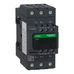   Schneider Electric, TeSys D Everlink, LC1D50AE7, Mágneskapcsoló, 22kW/50A (400V, AC3), 48V AC 50/60 Hz vezerlés, 1Z+1Ny, csavaros csatlakozás, TeSys D Everlink (Schneider LC1D50AE7)