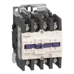   Schneider Electric, TeSys D, LC1D80008F7, Mágneskapcsoló, 125A (400V, AC1), 4 pólus, 2 Záró + 2 Nyitó főérintkező, 110V AC 50/60 Hz vezerlés, csavaros csatlakozás, TeSys D (Schneider LC1D80008F7)