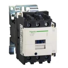   Schneider Electric, TeSys D, LC1D80GD, Mágneskapcsoló, 37kW/80A (400V, AC3), 125V DC vezerlés, 1Z+1Ny, csavaros csatlakozás, TeSys D (Schneider LC1D80GD)
