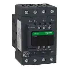   Schneider Electric LC1DT60AB7 4 pólusú Everlink mágneskapcsoló AC1 415V 60 A, tek. 24V AC 50/60Hz