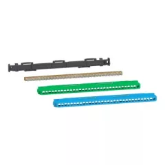   Schneider Electric LGYT2A32 Resi 9 Csatlakozóblokk, 16 x 16 + 16 x 10 csavaros + 1 zöld és 1 kék burkolat (80A)